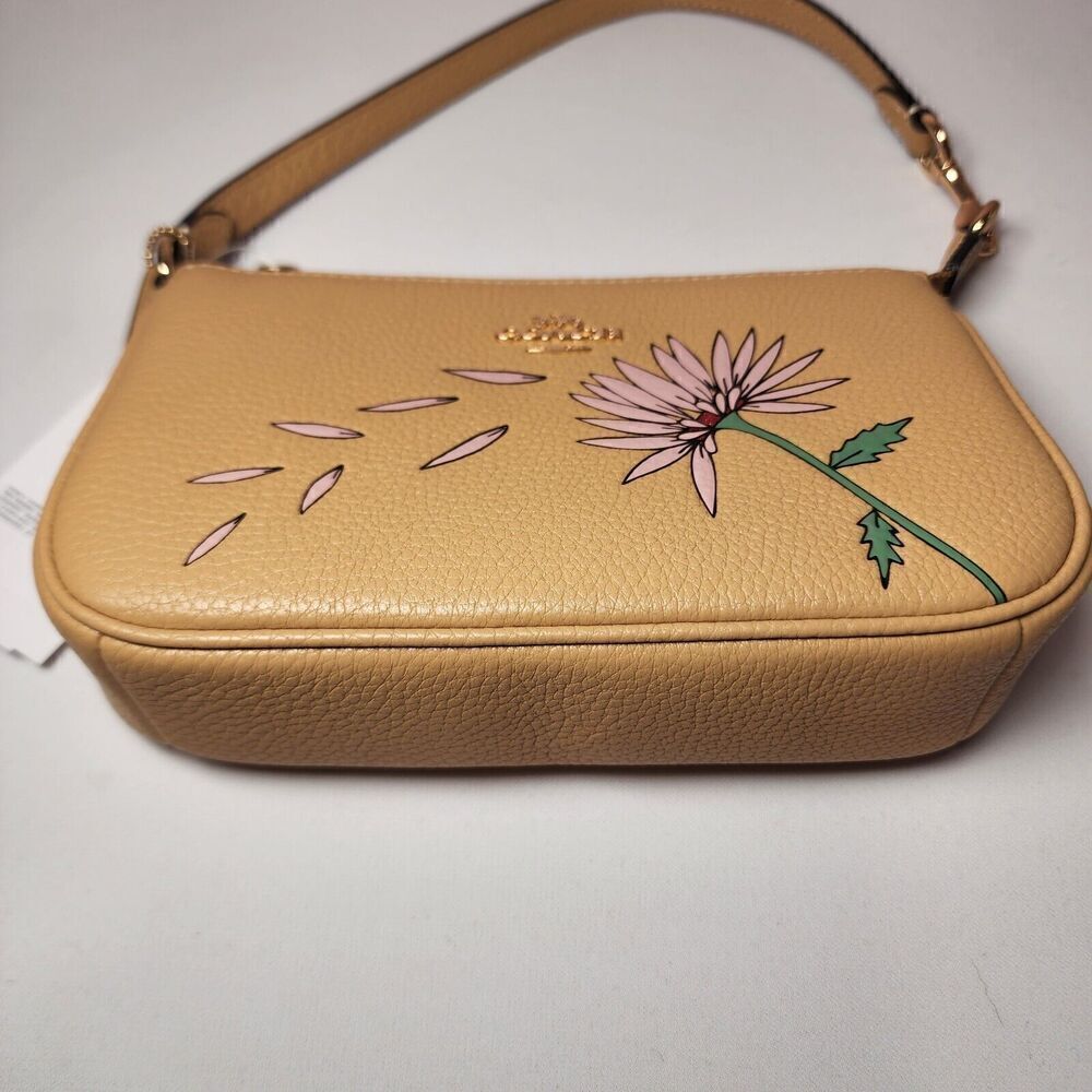 NWT CU406 Coach X Observed By Us Nolita 19 In Leather Flowers - Picture 6 of 6